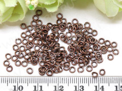 (СКИДКИ!!!) Колечки обычные 3*0,7мм античная медь (Iron) (100шт.)