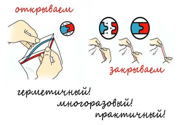 (ОПТ) Пакеты с застёжкой zip-lock (грипперы) 3*4см плотные 60мкр (упаковка)(500шт)