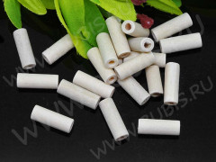 Бусина Трубочка 05 15*5*5мм натуральная неокрашенная (дерево) (20шт.)