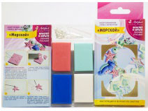 Набор полимерной глины Артефакт 7504-55-41 Морской с фурнитурой и инструкцией