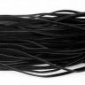 (СКИДКИ!!!) Велюровый шнур 01 плоский 3*1мм чёрный (1м) (10шт.) Купить (СКИДКИ!!!) Велюровый шнур 01 плоский 3*1мм чёрный (1м) (10шт.) с доставкой по России