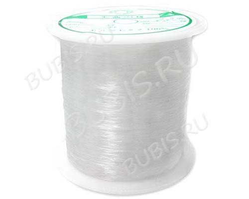 Леска для рукоделия 04 толщина 0,4мм прозрачная (нейлоновая проволока) (катушка 40м)