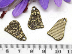 Подвеска Кошка 01 Кот 20*13,5*1,8мм античная бронза (литьё)