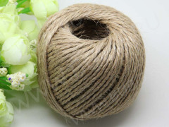 Шпагат 06 джутовый 1,5-2мм св.коричневый (шнуры) (кат.50м)