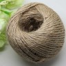Купить Шпагат 06 джутовый 1,5-2мм св.коричневый (шнуры) (кат.50м) с доставкой по России