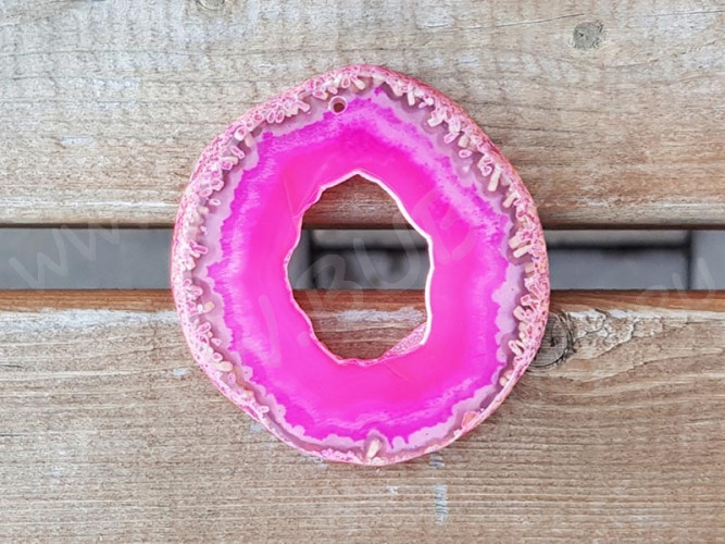 Кулон 1127 Срез Агата 56*52*4мм (камни)