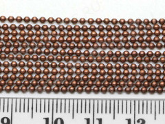 Цепочка C09 шариковая d=1,5мм античная медь (Brass) (50см)