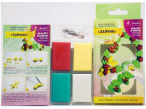 Набор полимерной глины Артефакт 7504-55-21 Зайчик с фурнитурой и инструкцией