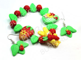 Набор полимерной глины Артефакт 7504-55-21 Зайчик с фурнитурой и инструкцией