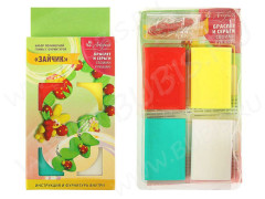 Набор полимерной глины Артефакт 7504-55-21 Зайчик с фурнитурой и инструкцией