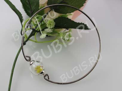 Мемори проволока - пружина - основа для браслета 55*1мм античная бронза (10 витков)