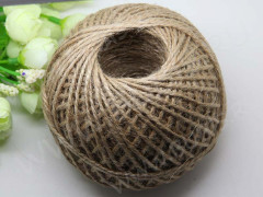 Шпагат 05 джутовый 1,5-2мм св.коричневый (шнуры) (кат.100м)