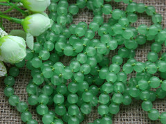 Бусина округлая 8мм Жадеит св.зелёный (камни)