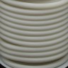 Купить Полиуретановый шнур 07 5мм ПОЛЫЙ (3мм) белый матовый (1м) с доставкой по России