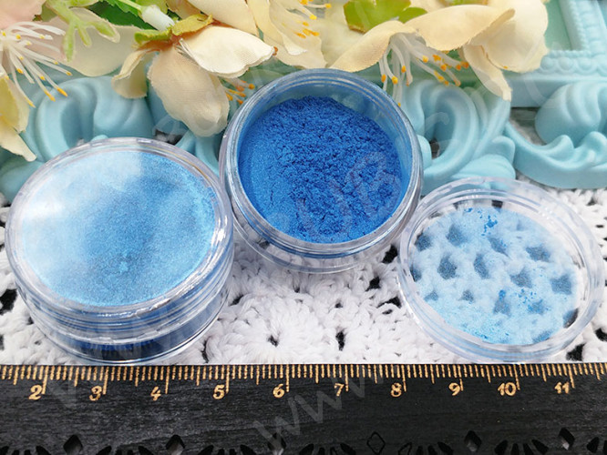 Перламутровый пигмент (mica) Bubis Crafts т.голубой (красители)