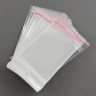 Купить Пакет 37 с липким слоем 6,5*9см прозрачный (упаковка) (100шт.) с доставкой по России