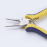 Купить Круглогубцы 29 125мм с жёлто-синими ручками (инструменты для бижутерии) с доставкой по России