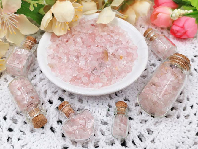 (БЛИСТЕР) Бутылочка 01 с пробкой 1мл 23*10*10мм прозрачная (стекло)(на блистере 20шт.)