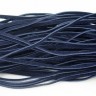 Купить Велюровый шнур 01 плоский 3*1мм темно-синий (1м) с доставкой по России