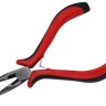 Купить Тонкогубцы (утконосы короткие) 05 без бороздок, с кусачками 130мм с красно-чёрными ручками (инструменты для бижутерии) с доставкой по России