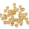 Купить (СКИДКИ!!!) Рондели 085 волнистые 7*7*1,2мм античное золото (литьё) (50шт.) с доставкой по России