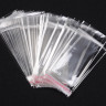 Купить Пакет 38 с липким слоем 6*10,5см прозрачный (упаковка) (100шт.) с доставкой по России