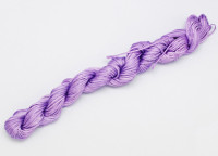 Нейлоновый шнур 01 1мм светло-фиолетовый (24м)