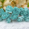 (СКИДКИ!!!) Цветок для декора 01 бумажный 70*10*10мм св.бирюзовый (декор) (12шт.) Купить (СКИДКИ!!!) Цветок для декора 01 бумажный 70*10*10мм св.бирюзовый (декор) (12шт.) с доставкой по России