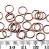 Купить (СКИДКИ!!!) Колечки обычные 8*0,7мм античная медь (Iron) (100шт.) с доставкой по России