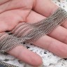 Цепочка I124 простая кручёная тонкая звено 2,7*2мм цвет платины (Iron) (50см) Купить Цепочка I124 простая кручёная тонкая звено 2,7*2мм цвет платины (Iron) (50см) с доставкой по России