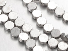 (СКИДКИ!!!) Бусина 208 Таблетка 7*7*2,6мм античное серебро (литьё) (10шт)