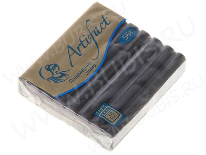 Полимерная глина Артефакт 193 серый классический 56г.