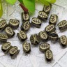 Купить (СКИДКИ!!!) Бусина 021 Листики 7*5,5*5,5мм античная бронза (литьё) (10шт) с доставкой по России