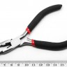 Купить Круглогубцы 08 комбинированные 125мм с чёрными ручками (инструменты для бижутерии) с доставкой по России