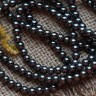 Купить (ОПТ) Бусина округлая 6мм Гематит (камни) (НИТЬ) с доставкой по России