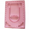 Купить Сборочный столик 03 для создания украшений 33*24*1,5см розовый (инструменты для бижутерии) с доставкой по России