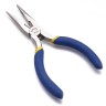 Тонкогубцы (утконосы короткие) 21 с кусачками 125мм сине-жёлтый и цвет платины (инструменты для бижутерии) Купить Тонкогубцы (утконосы короткие) 21 с кусачками 125мм сине-жёлтый и цвет платины (инструменты для бижутерии) с доставкой по России
