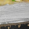Цепочка I124 простая кручёная тонкая звено 2,7*2мм серебристая (Iron) (50см) Купить Цепочка I124 простая кручёная тонкая звено 2,7*2мм серебристая (Iron) (50см) с доставкой по России