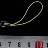Купить (СКИДКИ!!!) Шнурок для мобильного телефона 03 без карабина 45мм св.жёлтый (5ШТ.) с доставкой по России