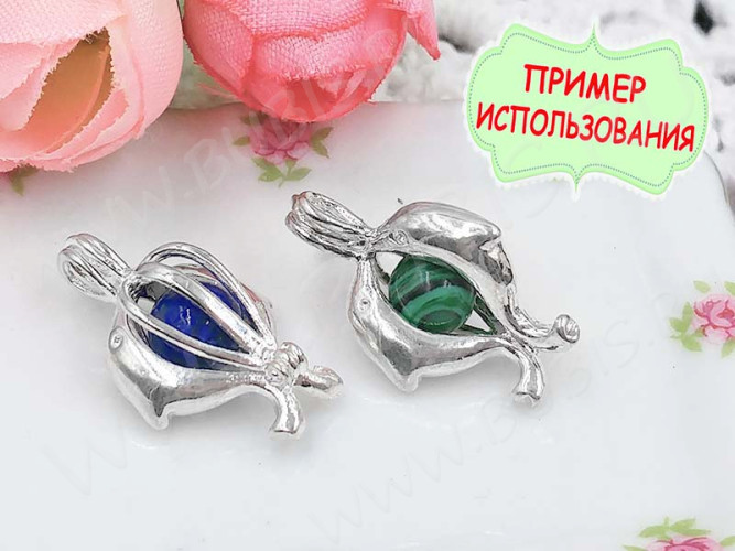 (СКИДКИ!!!) Бусина округлая 6мм Малахит синт. (камни) (10шт.)