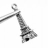 Купить Подвеска Эйфелева башня 09 3D 23*8,5*8мм античное серебро (литьё) с доставкой по России