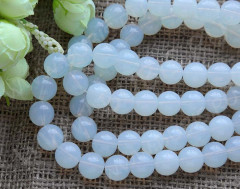 Бусина округлая 12мм Лунный камень синт. (Опалит) (камни) (НИТЬ)