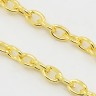 Купить Цепочка I117 звено 4*3мм золотистая (Iron) (50см) с доставкой по России
