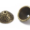 (СКИДКИ!!!) 209 Шапочка-чашечка Лепестки 10*10*5мм античная бронза (литьё) (10шт.) Купить (СКИДКИ!!!) 209 Шапочка-чашечка Лепестки 10*10*5мм античная бронза (литьё) (10шт.) с доставкой по России