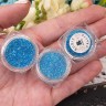 Наполнение для смолы и бутылочек 135 блёстки Bubis Crafts голубо-бирюзовые с АВ в контейнере (декор) Купить Наполнение для смолы и бутылочек 135 блёстки Bubis Crafts голубо-бирюзовые с АВ в контейнере (декор) с доставкой по России