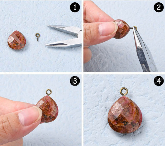 (СКИДКИ!!!) Штифт винтовой 13 толстый 13*6,5*1,6мм античная бронза (Iron) (100шт)