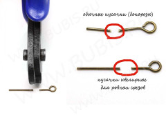 Кусачки 07 ювелирные для ровных срезов 120мм с синими ручками (инструменты для бижутерии)