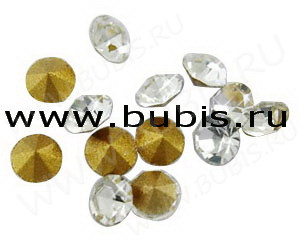 (ОПТ) Ювелирные стразы 2,0мм прозрачные (стекло) (1440ШТ.)