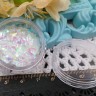 Наполнение для смолы и бутылочек 079 хлопья слюды пластиковые Bubis Crafts белые с АВ (декор) Купить Наполнение для смолы и бутылочек 079 хлопья слюды пластиковые Bubis Crafts белые с АВ (декор) с доставкой по России