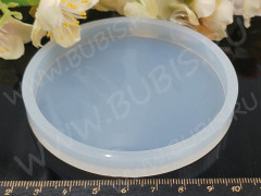 Молд 144 для эпоксидной смолы Круг подставка 87*87*10мм (силикон)